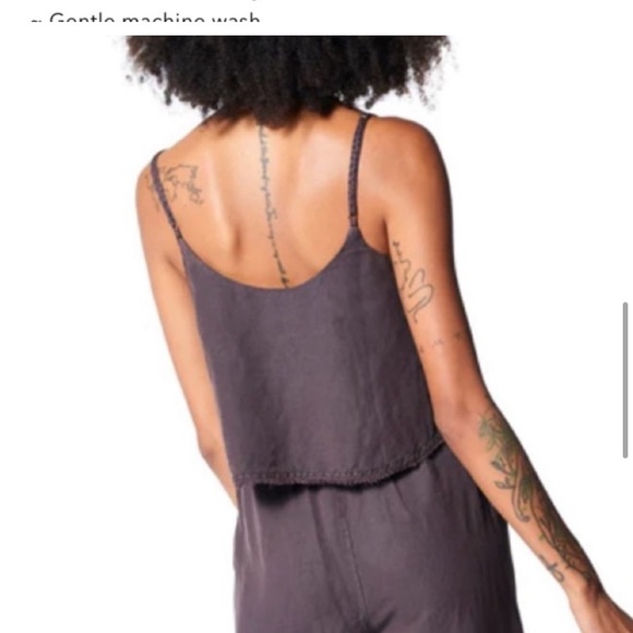 Linen Young fabulous and broke chocolate rehan swing tank top - Picture 8 of 10